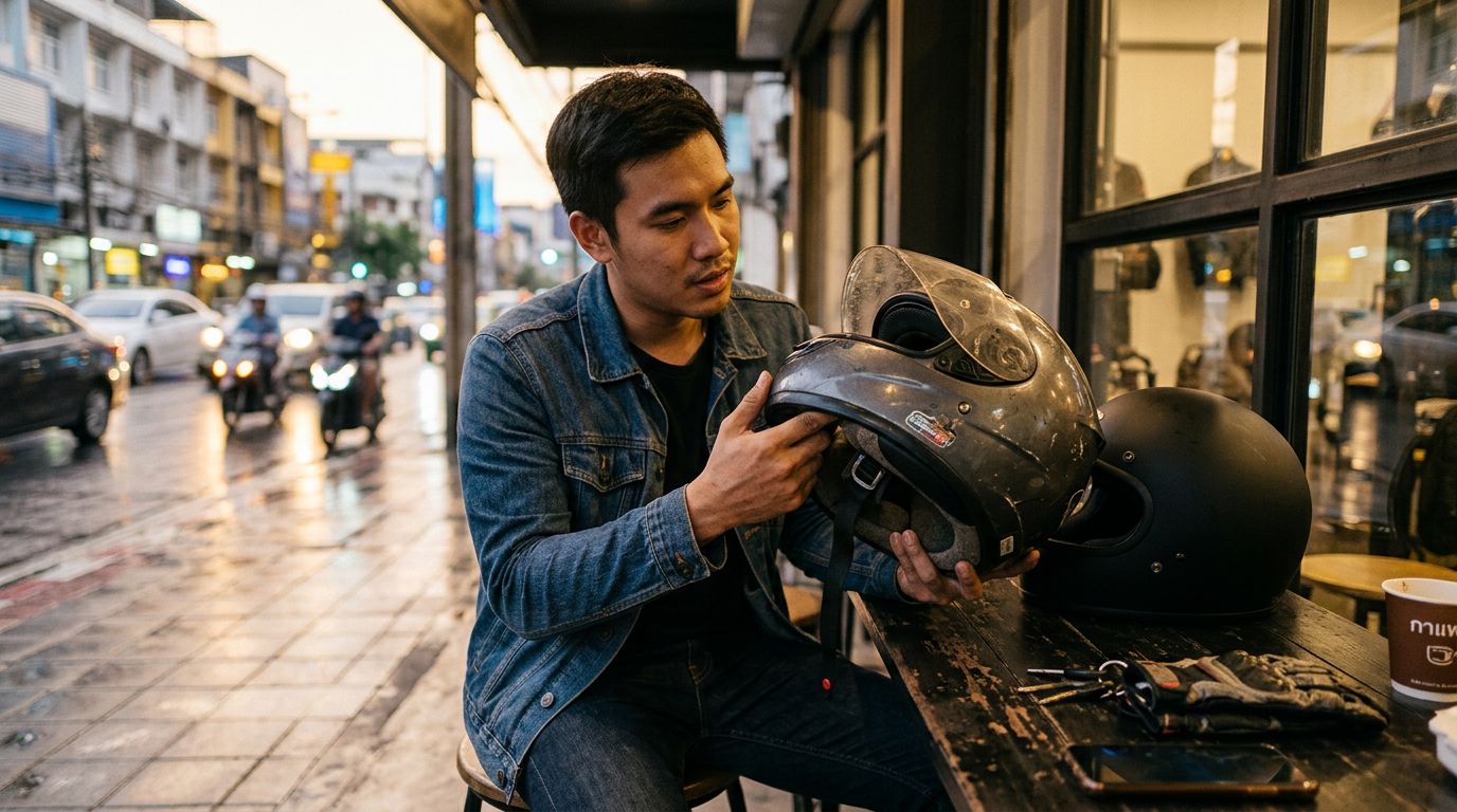 หมวกกันน็อกมีอายุการใช้งานจริงหรือแค่การตลาด และสังเกตยังไงว่าถึงเวลาต้องเปลี่ยน