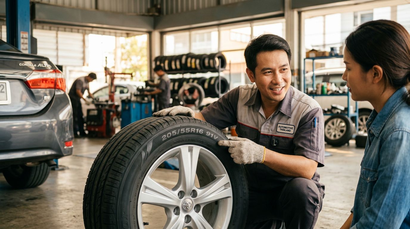 อ่านขนาดยางรถยนต์ให้ออกใน 5 นาที — 205/55R16 แปลว่าอะไร และเปลี่ยนไซซ์ยังไงไม่ให้ไมล์เพี้ยน