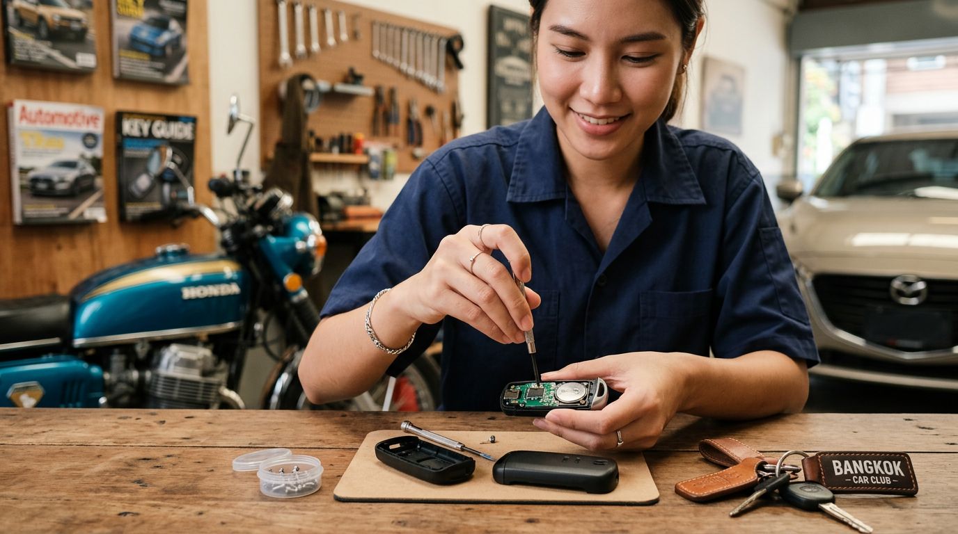 กรอบกุญแจรถ เปลี่ยนเองได้จริง ถ้ารู้ว่าต้องระวังตรงไหนก่อนลงมือ